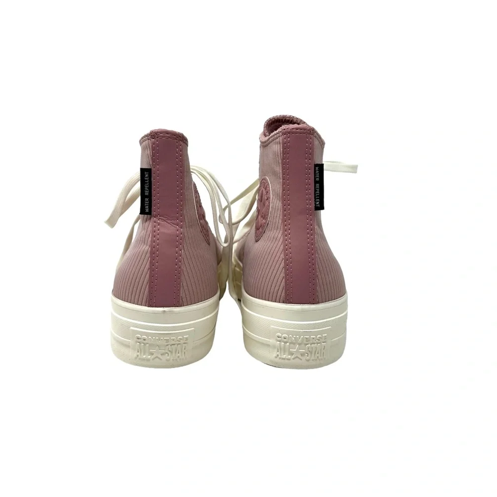 Converse Ctas Lift Counter Climate Platform Hi Sneaker Women Pink Canvas A06148C